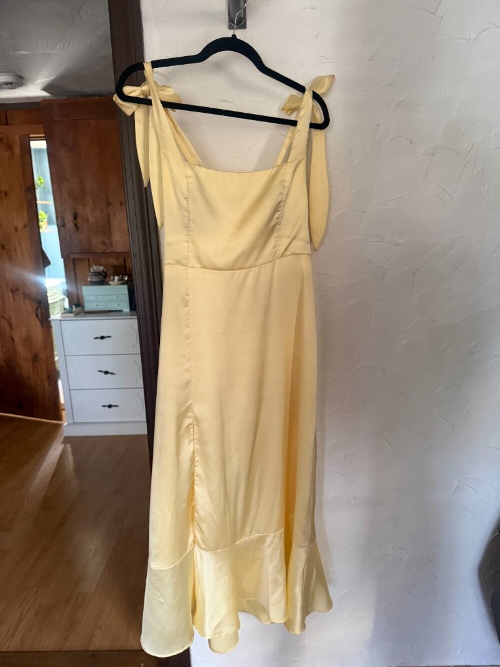 Show Me Your MuMu Butter Yellow Sleeveless Bridesmaid Dress - Picture 15 of 16